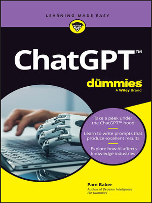 cover image of ChatGPT For Dummies